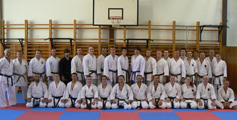 Seminář karate a školení trenérů v Č. Budějovicích