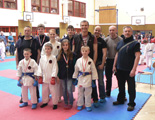 2. kolo Krajské ligy v karate v Borovanech