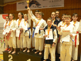1. kolo Národního poháru Čs. Svazu karate goju ryu v Hustopečích