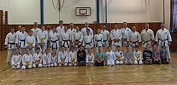 Vánoční trénink Goeikai karate do pro děti i dospělé členy z našeho klubu se povedl