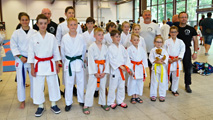 Naši mladí karatisté měli úspěch na 2. kole Krajské ligy karate v Č. Budějovicích